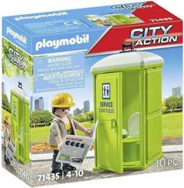 Playmobil City Action 71435 Mobilná toaleta