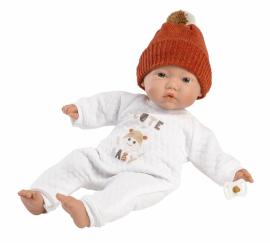 Llorens 63304 LITTLE BABY - realistická bábika