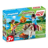 Playmobil Starter Pack konská stajňa doplnkový set , Jazdecký dvor - cena, srovnání