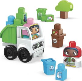 Mattel Mega bloks zelené mesto oddiel triedenia a recyklácie