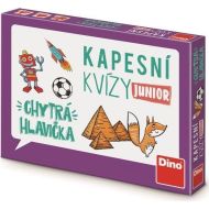 Dino Kapesní kvízy Junior Chytrá hlavička - cena, srovnání