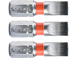 Fortum Bit plochý 3ks, 6x25mm, S2 4741106