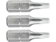 Fortum Bit štvorec 3ks, SQ 1x25mm, S2 4741601 - cena, srovnání