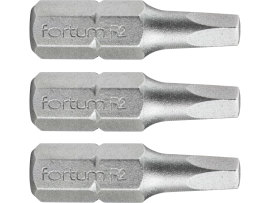 Fortum Bit štvorec 3ks, SQ 2x25mm, S2 4741602