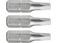 Fortum Bit štvorec 3ks, SQ 2x25mm, S2 4741602 - cena, srovnání