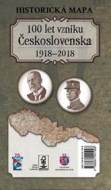 Historická mapa - 100 rokov vzniku Československa 1918-2018 - cena, srovnání