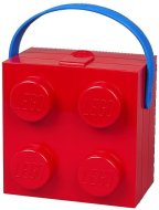 Lego Box s rukoväťou - červená - cena, srovnání
