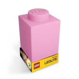 Lego Classic Silikonová kocka nočné svetlo - ružová