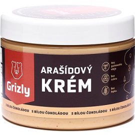 Grizly Arašidové maslo s bielou čokoládou 500g