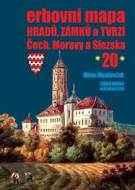 Erbovní mapa hradů, zámků a tvrzí Čech, Moravy a Slezska 20 - cena, srovnání