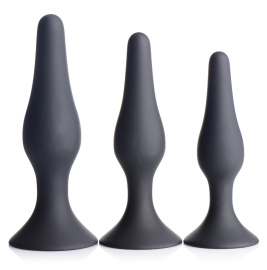 Master Series Triple Spire Tapered Silicone Anal Trainer Set