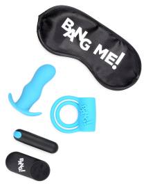 Bang! Duo Blast Kit C-Ring, Butt Plug, Bullet & Blindfold