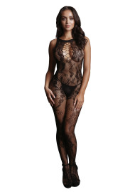 Le Désir Criss Cross Neck Bodystocking