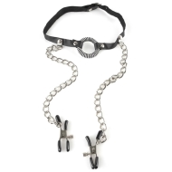 Fetish Fantasy O-Ring Gag Nipple Clamps - cena, srovnání