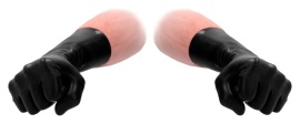 Fist It Latex Short Gloves