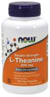 Now Foods L-Theanine 200mg 120tbl - cena, srovnání