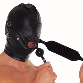 Rimba Face Mask with Detachable Gag, Blinkers & Mouth Piece