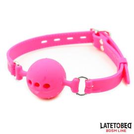 Latetobed BDSM Line Silicone Breathable Ball Gag Size S Ball