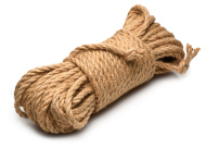 Master Series Tied Up Jute Bondage Rope 50ft Tan - cena, srovnání