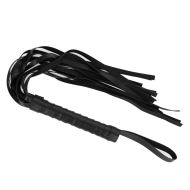 Intense Fetish Vegan Leather Flogger Black - cena, srovnání