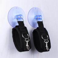 Latetobed BDSM Line Adjustable Cuffs with Suction Cups - cena, srovnání