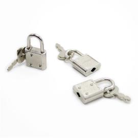 Latetobed BDSM Line Silver Padlock with Keys