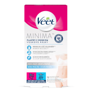 Veet Minima Hypoallergenic Wax Strips Bikini and Underarm 16ks