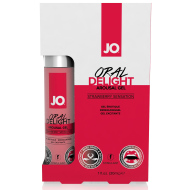 System JO Oral Delight Arousal Gel Strawberry Sensation 30ml - cena, srovnání