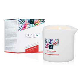 Exotiq Massage Candle Vanilla Amber 60g