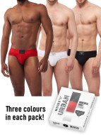 Mister B Urban Montreal Brief 3 pack - cena, srovnání