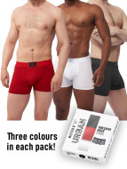 Mister B Urban Vancouver Boxer 3 Pack - cena, srovnání