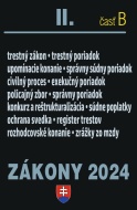 Zákony 2024 II/B - Trestné právo a súdne spory - cena, srovnání