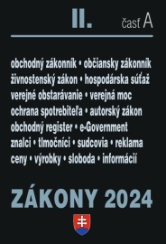 Zákony 2024 II. A - Obchodné a občianske právo