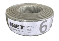 iGet Sieťový kábel 100m iG6-UTP-PVC-100 - cena, srovnání