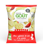 Good Gout BIO Mini ryžové koláčiky s jablkami 40g - cena, srovnání