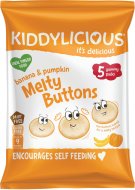 Kiddylicious Gombíky ovocno-zeleninové banán s tekvicou 5x6g - cena, srovnání