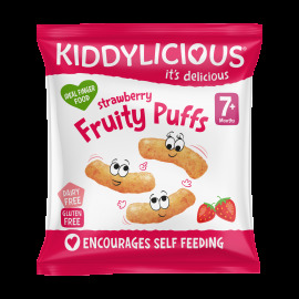 Kiddylicious Ovocné chrumky jahodové 10g