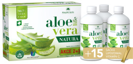 Pharma Activ AloeVeraLife NATURA + Vitamín Lipo C 3x1000ml