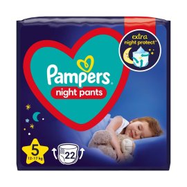 Pampers Night Pants 5 12-17kg 22ks