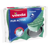 Vileda Hubka Pur, active, stredná, 2ks - cena, srovnání