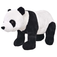 vidaXL Stojaca plyšová hračkárska panda, čierno biela XXL - cena, srovnání