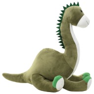 vidaXL Hračka dinosaurus Brontosaurus zelený plyšový - cena, srovnání