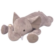 vidaXL Hračka plyšový slon, XXL, 120 cm - cena, srovnání
