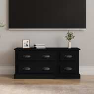 vidaXL TV skrinka čierna 100x35,5x45 cm kompozitné drevo - cena, srovnání