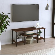 vidaXL TV skrinka hnedý dub 102x35x45,5 cm kompozitné drevo - cena, srovnání