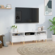 vidaXL TV skrinka biela 150x30x44,5 cm spracované drevo - cena, srovnání