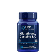 Life Extension Glutathion Cystein & C 100tbl - cena, srovnání