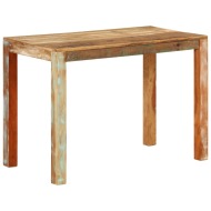vidaXL Jedálenský stôl 110x55x76 cm masívne recyklované drevo - cena, srovnání