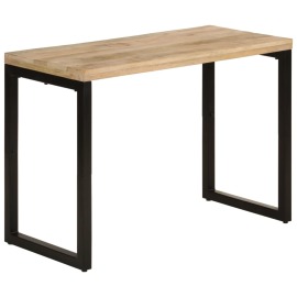 vidaXL Jedálenský stôl 110x50x76 cm masívne mangovníkové drevo