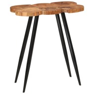 vidaXL Barový stôl s dizajnom polienok 90x54x105 cm masívna akácia - cena, srovnání